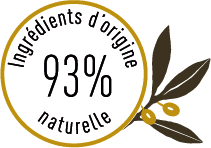 93 % d'ingrédients d'origine naturelle