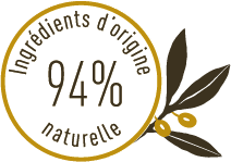 94 % d'ingrédients d'origine naturelle